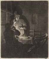 TvB G 2369
<br/>
Maaltijd te Emmaüs
<br/>
<em>Anoniem (19de eeuw)</em>